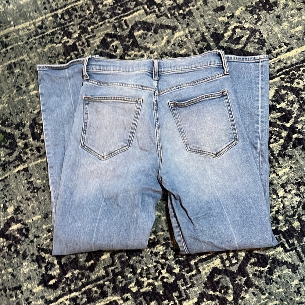 Women's Blue Jeans - Picture 4 of 5
